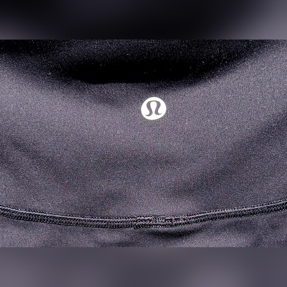 Lululemon Invigorate High-Rise Crop Pants Heathered Black Size 0 - Picture 8 of 10